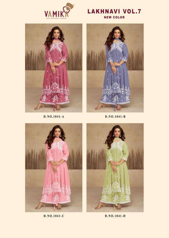 VamikaTM lakhnavi vol 7 Kurti manufacturers in Pune